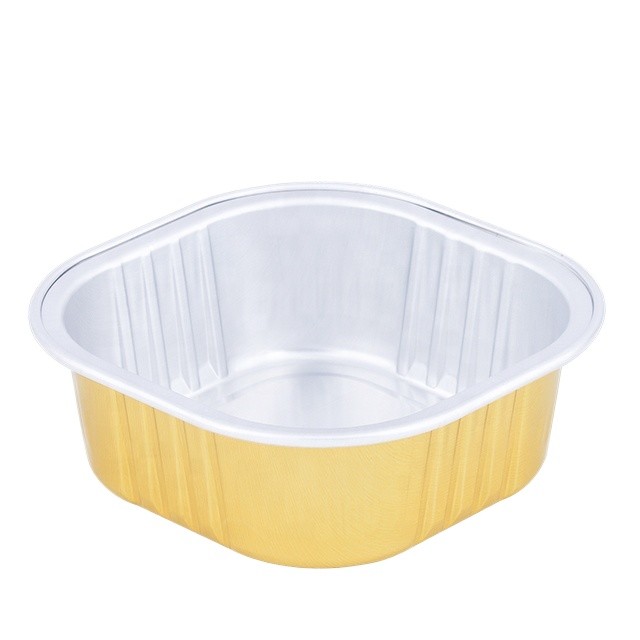 Buy cheap ABL PACK 50ML/1.7oz Colored Dessert Cups Aluminum Foil Container Baking Mold Disposable Oven Pan With Lid product