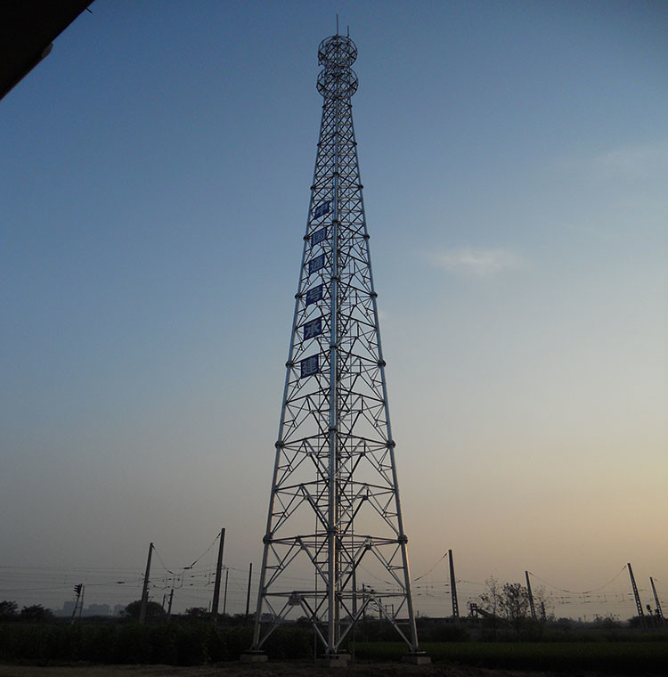 Buy cheap Galvanized Electric Line Iso Q345 15m Angle Steel Tower 4 Legged product