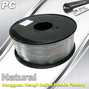 Buy cheap PC Filament 3D Printing Material Strength Resist Ultraviolet Rays product