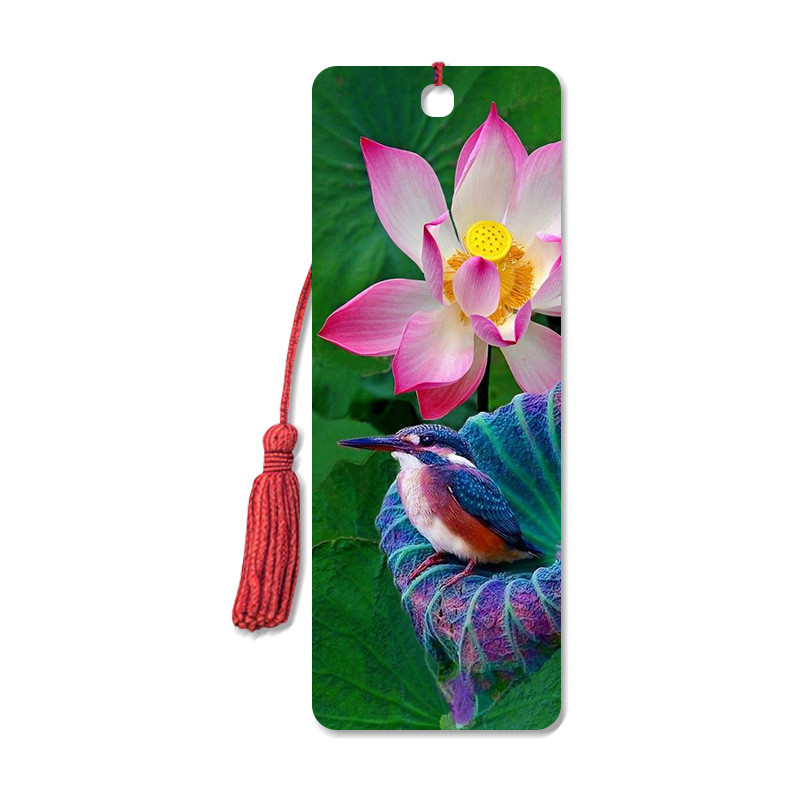 Buy cheap High Definition 3D Lenticular Bookmark 6 x 12 cm 4 Colors Customized product