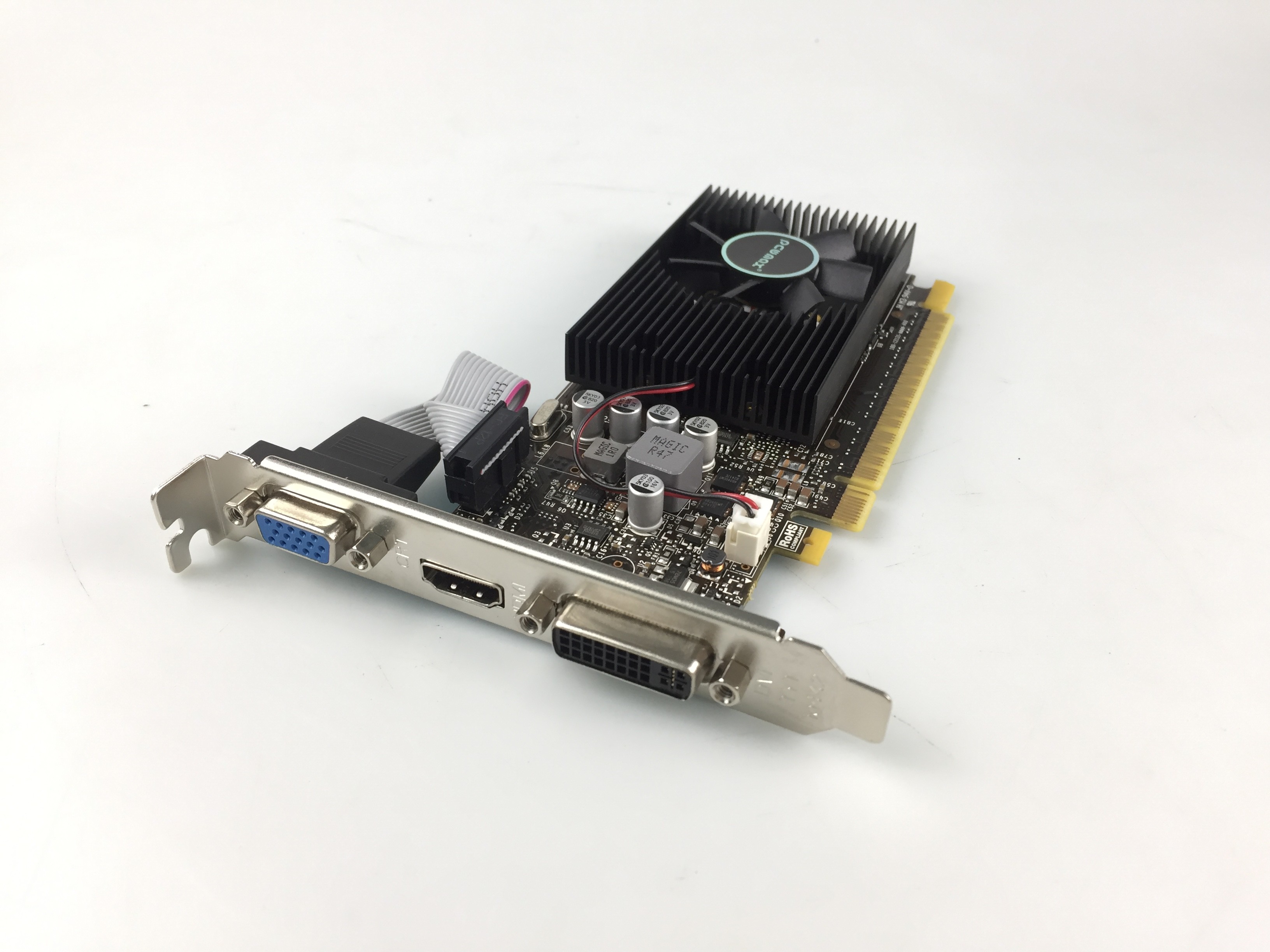 Buy cheap 2560x1600 Gaming Graphic Cards R5 230 1GB 2GB DDR3 64bit 860 MHz DVI HDMI VGA from wholesalers