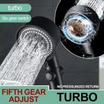 Buy cheap Household Bath Shower Water Filter Heater Set Turbocharged Shower Sprinkler Head from wholesalers
