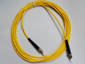 Buy cheap Fiber Optic Patch Cord ST-ST Single mode , Simplex(SM SX) easy for operation for FTTX + LAN product