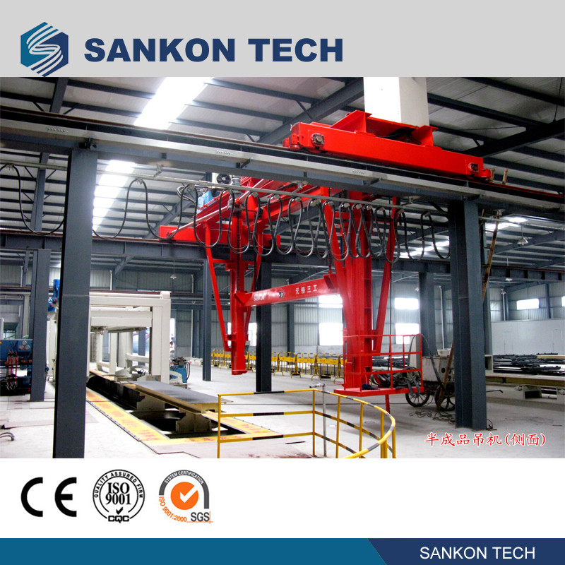 Buy cheap SANKON 380V Overturn Sling AAC Block Production Line from wholesalers