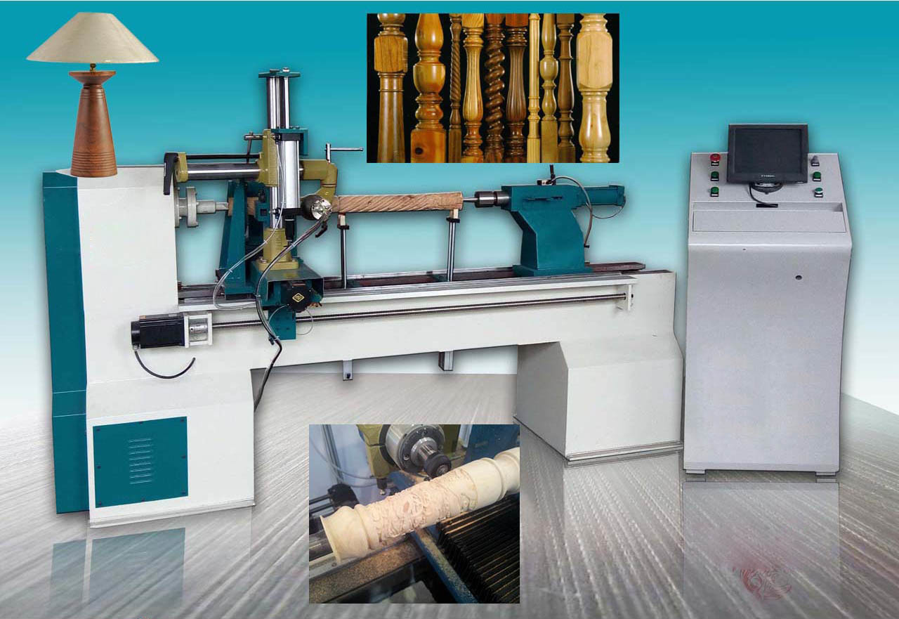 Buy cheap 315K CNC wood turning lathe machine from wholesalers