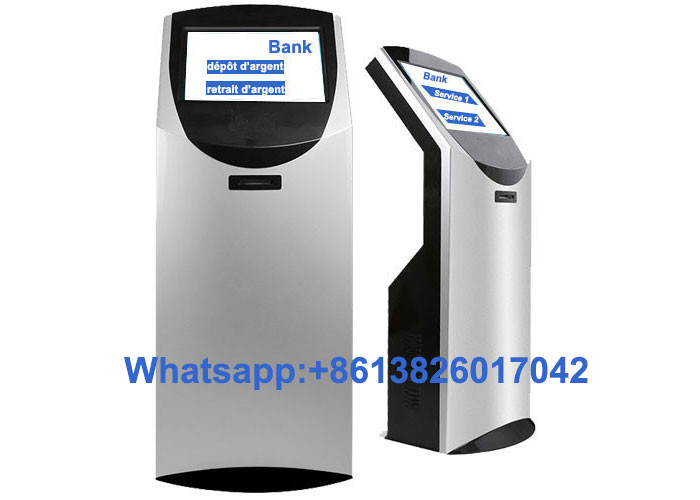 Buy cheap Bank Automatic 19 inch Touch Screen Queue Management Kiosk Token Number Queue Ticket Machine from wholesalers