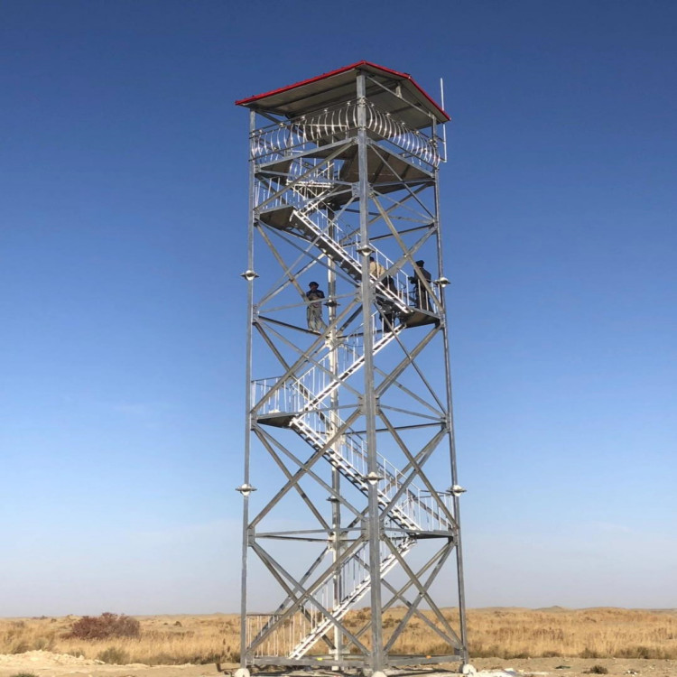 Buy cheap Prefabricated Mountain Forest Fire Lookout Galvanized Steel Tower Q235 product