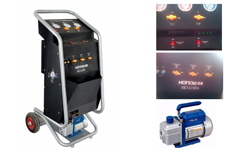 Buy cheap Car R134a A/C Refrigerant Recycling And Recharge Manual Machine from wholesalers