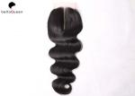 Buy cheap Natural Black Brazilian Hair Virgin Human Body Wave Hair Brazilian Hair Closure from wholesalers