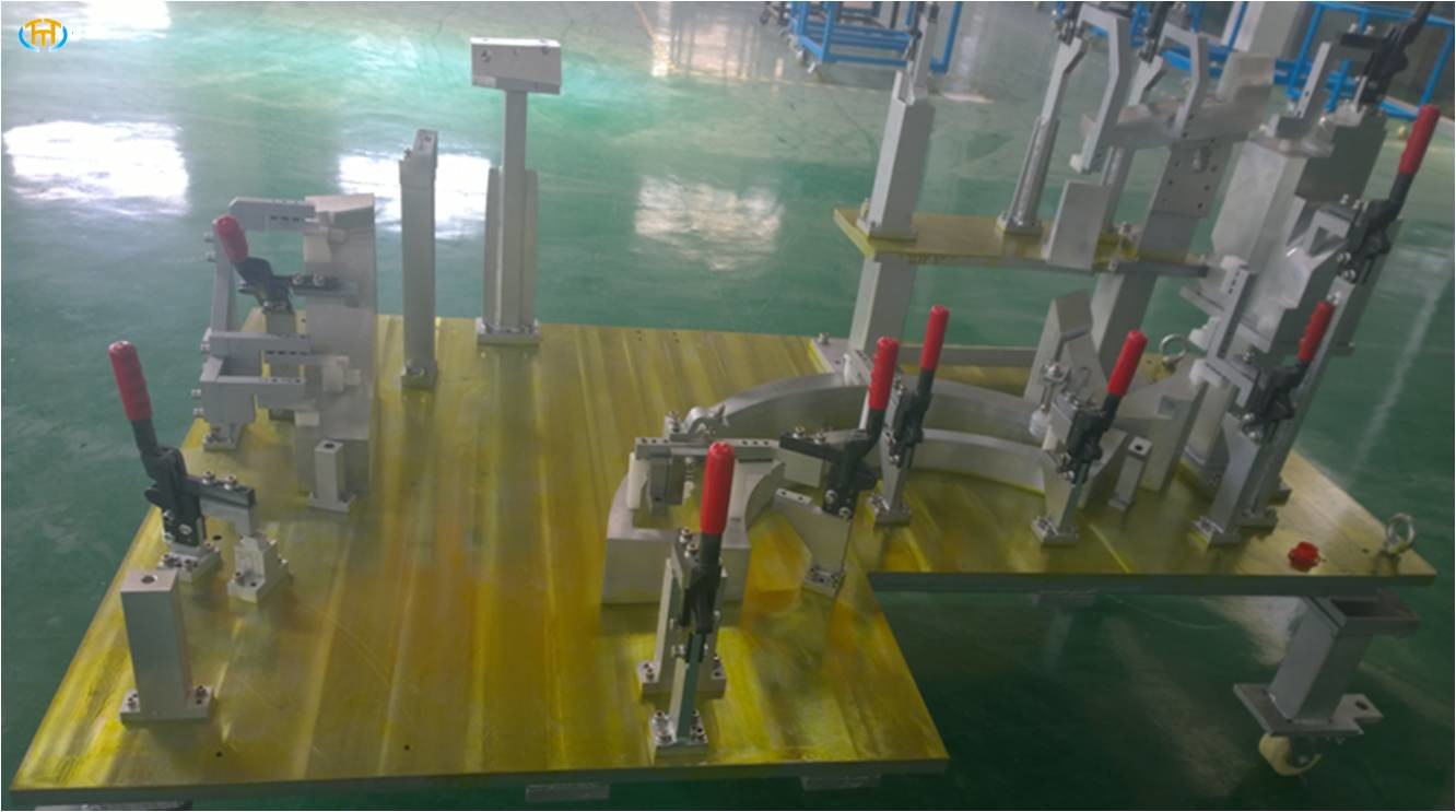 Buy cheap Assy Inspection Fixture Automotive Part , 1120kg Customized Welding Jig from wholesalers