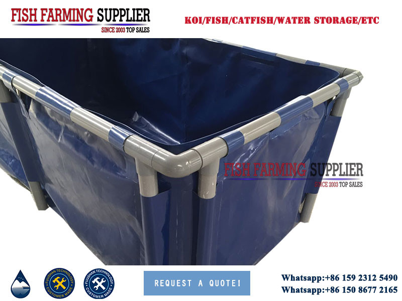 Buy cheap 1800 Gallon Collapsible Folding Water Container Folding Fish Container from wholesalers