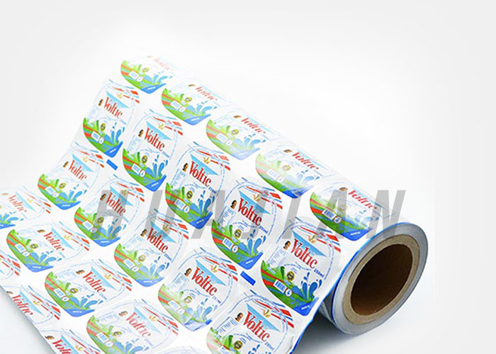 Buy cheap 8011 Aluminium Lidding Foil For Yoghurt And Milk Powder Color Coated from wholesalers