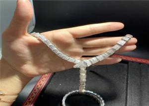 Buy cheap Unique Serpenti Design 18K Gold Diamond Jewelry Customization Available product