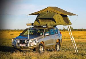 Buy cheap Customized Pop Up Roof Top Tent , Aluminum Pole Roof Rack Mounted Tent product