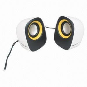 Buy cheap Portable PC Speakers, 90 to 20kHz Frequency Response product