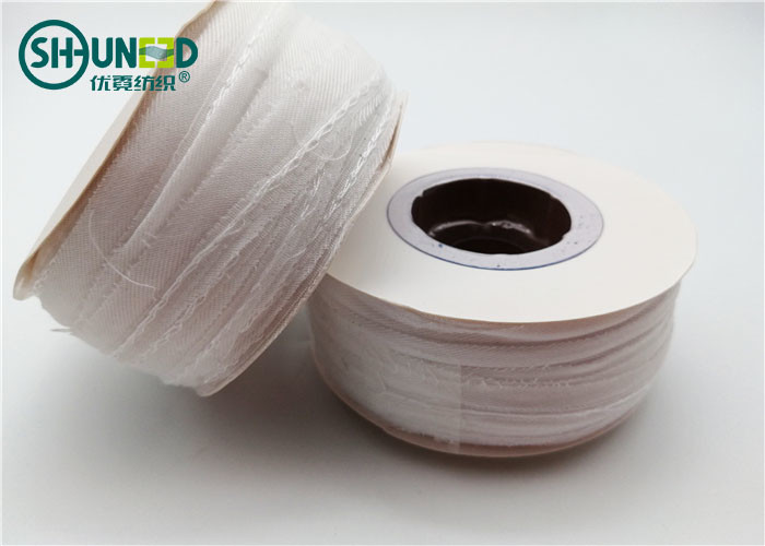 Buy cheap Eco - Friendly Woven Interlining Woven Edge Covered Tapes For Garment Shirts / Suits from wholesalers