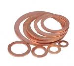 Buy cheap Brass Copper Colored Metal Round Flat Plate Fender Washers Sealing Gasket Punched Ring Washer from wholesalers
