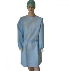Buy cheap Cheap Disposable Hospital Pe Coated Sterile Isolation Gown Non Surgical product