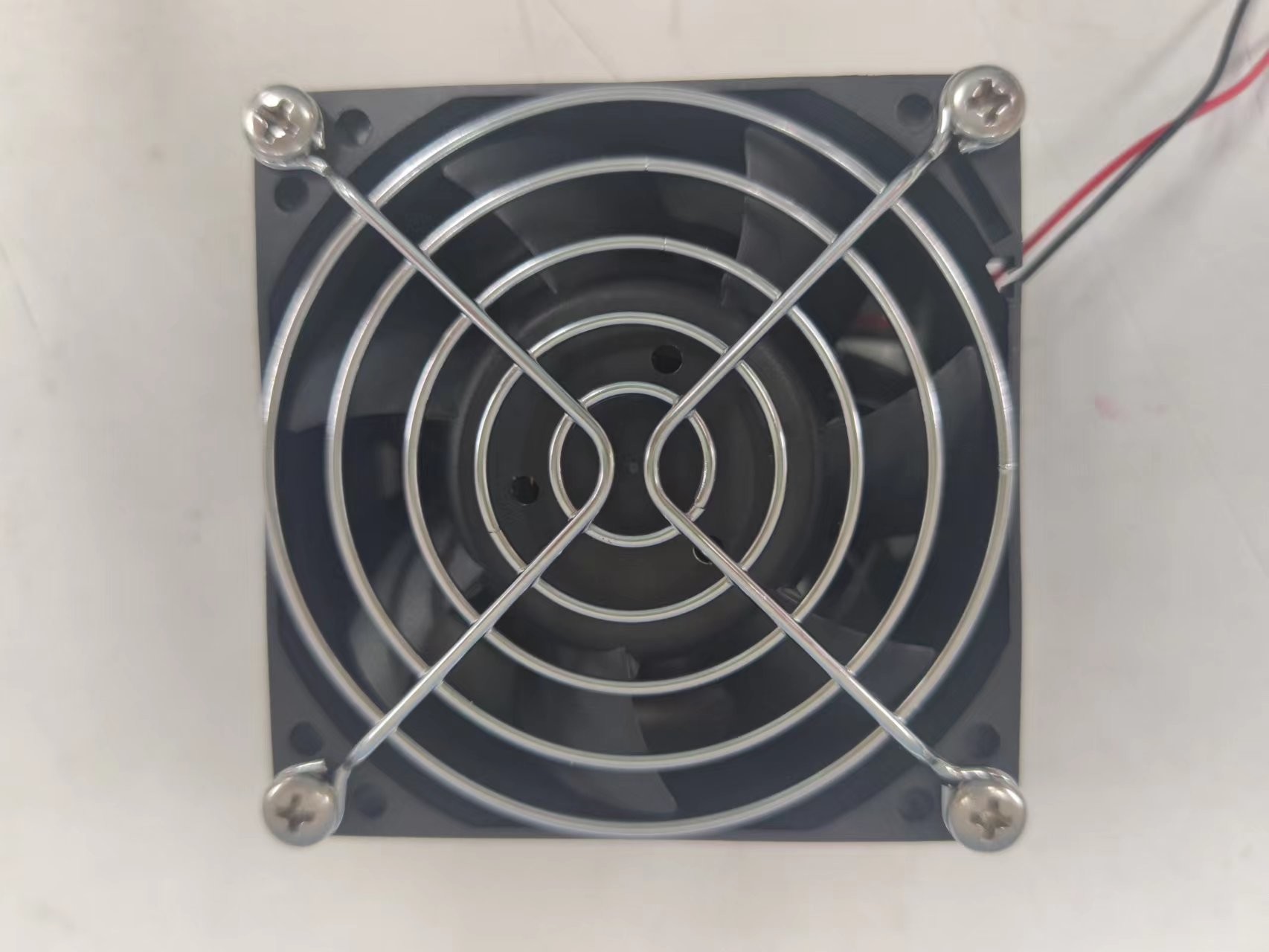 Buy cheap 7 Blade DC Brushless Cooling Fan 12V Plastic Construction 64dB from wholesalers