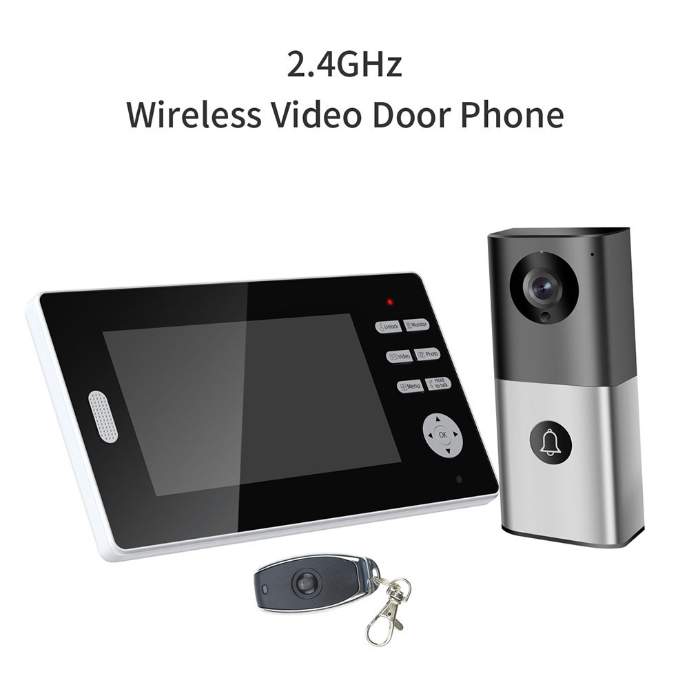 Buy cheap IR Night 3200mah Wifi Surveillance Camera Night Vision Door Bell 2.4G 720P AC24V from wholesalers