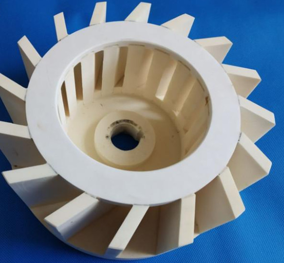Buy cheap 99% High Pure Aluminum Oxide Grading Al2O3 Ceramic Impeller High Thermal Resistance product