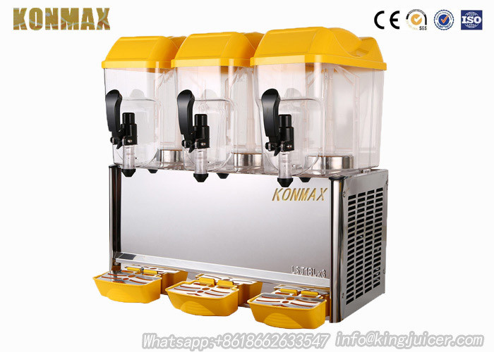 Buy cheap 3 Tanks Cold Drink Dispenser Making Machine For Milk Tea Supermarket from wholesalers