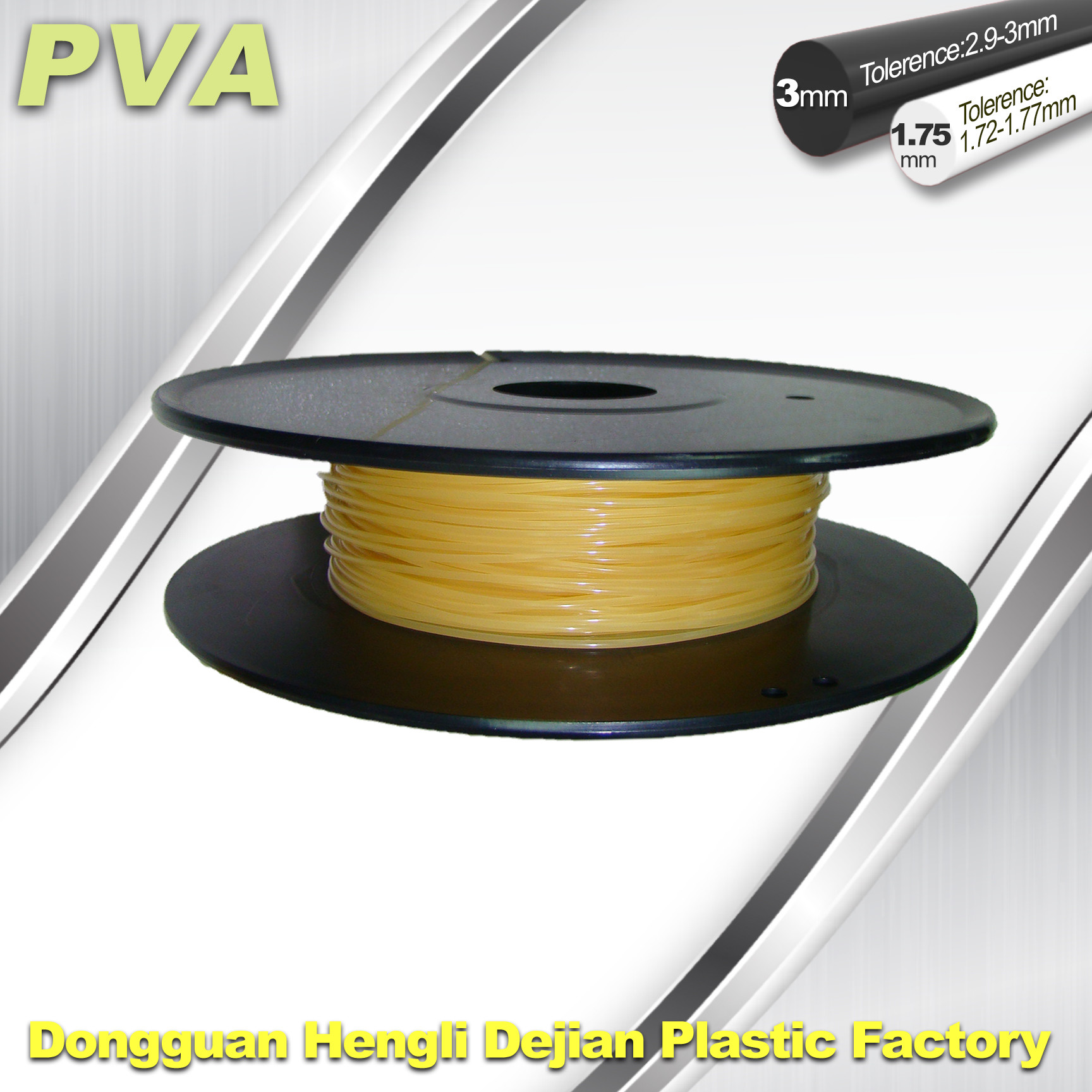 Buy cheap Water Soluble PVA 3D Pinter Filament 1.75mm / 3.0mm Filament product