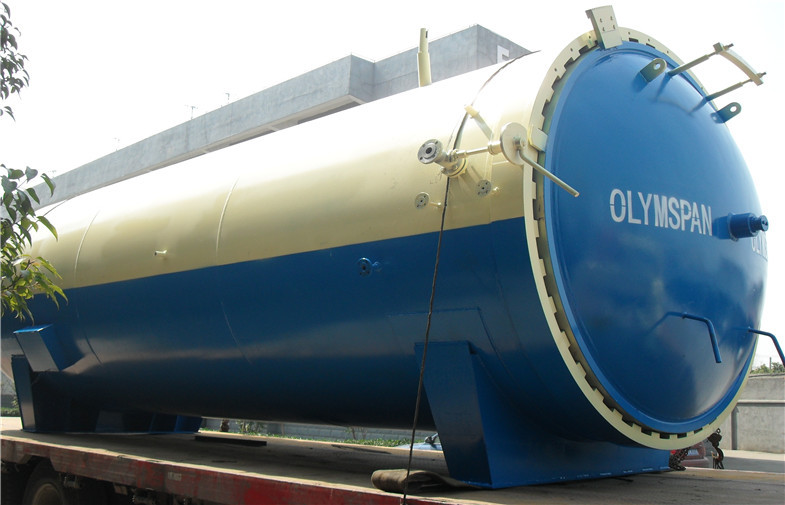 Buy cheap Industrial Vulcanizing Autoclave With Hydraulic Cylinder And Safety Interlock product
