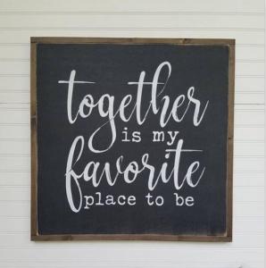 Buy cheap Blackboard Wooden Plank Plaque , Wall Hanging Painted Wooden House Signs product
