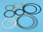 Buy cheap Carbon Fiber Filled PTFE Machined Parts Plastic Seal Cylinder Gaskets Ring from wholesalers