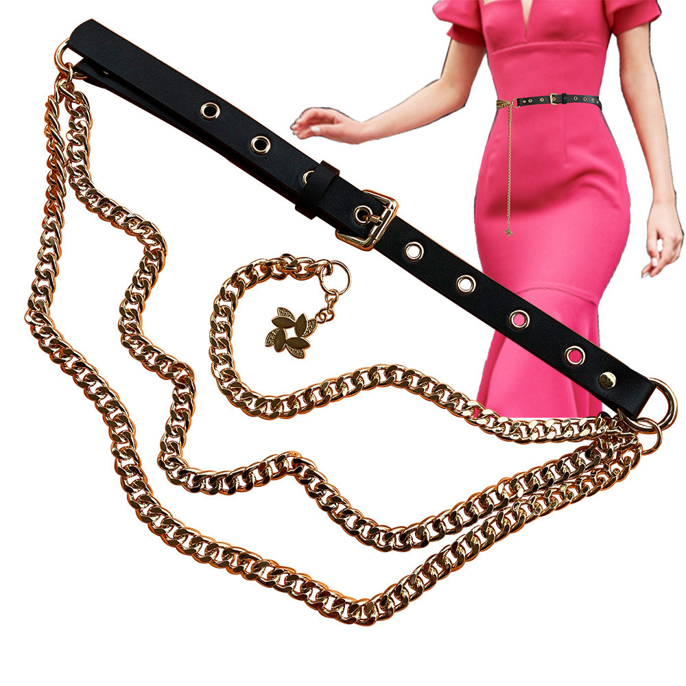 Buy cheap Nickle Free Womens Trendy Belts Multilayer 42 Inches Length product