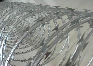 Buy cheap Galvanized Bto22 Razor Barbed Wire For Wire Fencing product