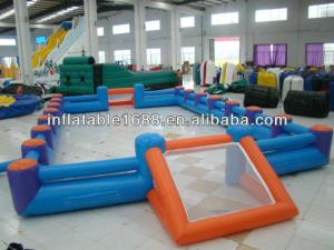 Buy cheap Durable School Inflatable Sports Games , Soccer Arena / Football Pitch product