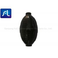 Black Environmental Protection Air Puffer Bulb , OEM Orders Rubber Air Blower