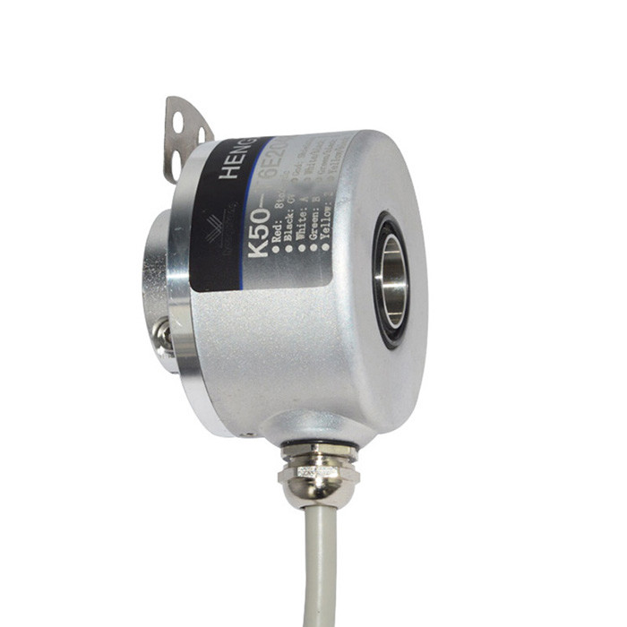 Buy cheap NPN High Level Efficiency Optical Rotary Encoders Hollow Shaft 12mm 3600ppr K50 from wholesalers