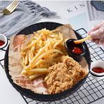 Buy cheap 10-Inch Reusable Plastic Paper Plate Holder Picnic Supplies Heavy Duty Woven Style White Black Color from wholesalers