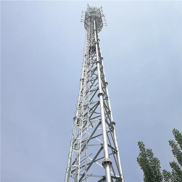 Buy cheap 4 Legs Self Supporting 30m Lattice Steel Tower For Power Transmission from wholesalers