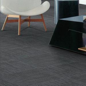 Buy cheap Thick 5.0mm Polypropylene Bitumen Backed Carpet Tiles Stain Resistant product