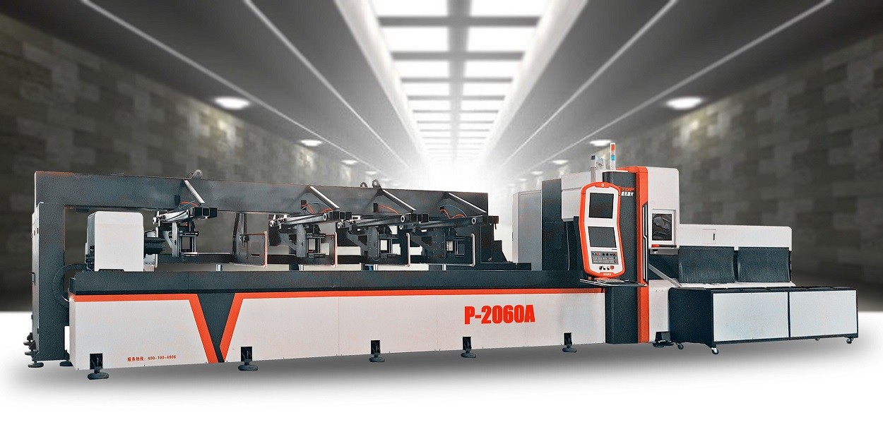 Buy cheap Golden laser | P2060A ato bunlde loader tube fiber laser cutting machine for pipe cutting from wholesalers