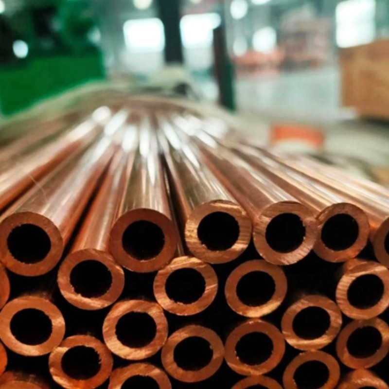 Buy cheap C26000 15mm Copper Metal Pipe Refrigeration Tube 12m 1000mm product