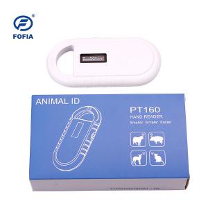 Buy cheap Small 134.2khz USB FDX - B Pet Id Microchip Scanner With Rechargeable Lithium Battery product