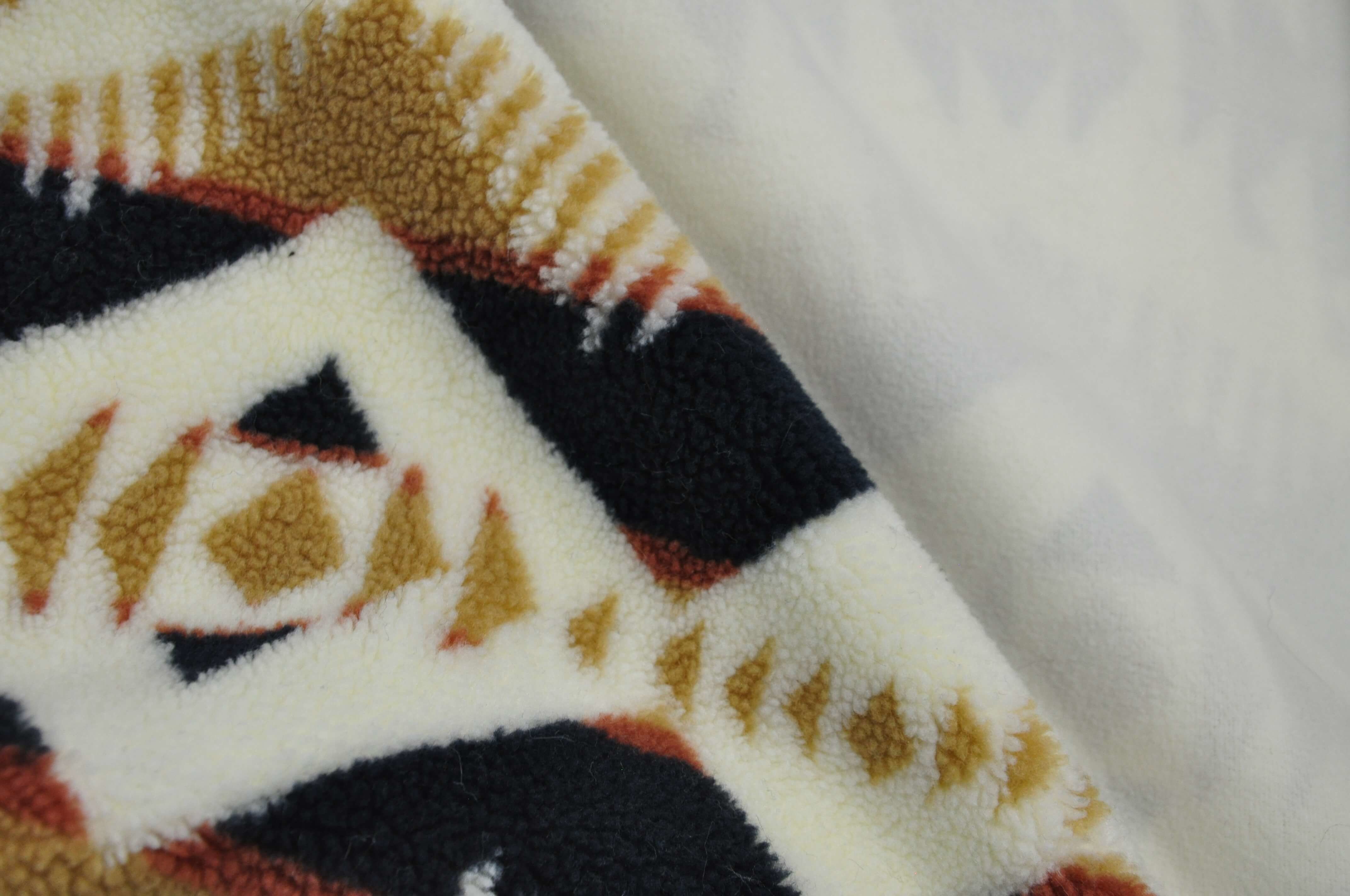 Buy cheap 510gsm FUR: SHERPA  SUEDE:Polar Fleece Fabric  Bonded Woven Fabric product