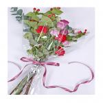 Buy cheap 100 Pcs Flower Bouquet Sleeves Transparent Bag Cellophane For Flower from wholesalers