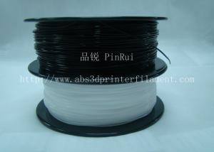 Buy cheap 3.0mm Pom 3d Printer Filament Organic Solvent Resistance Black And White product