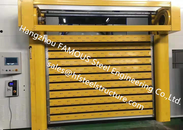 Buy cheap Aluminum Extrusion Profiles Fire Rated Roller Door Fireproofing Lift Door With Electric Openers from wholesalers