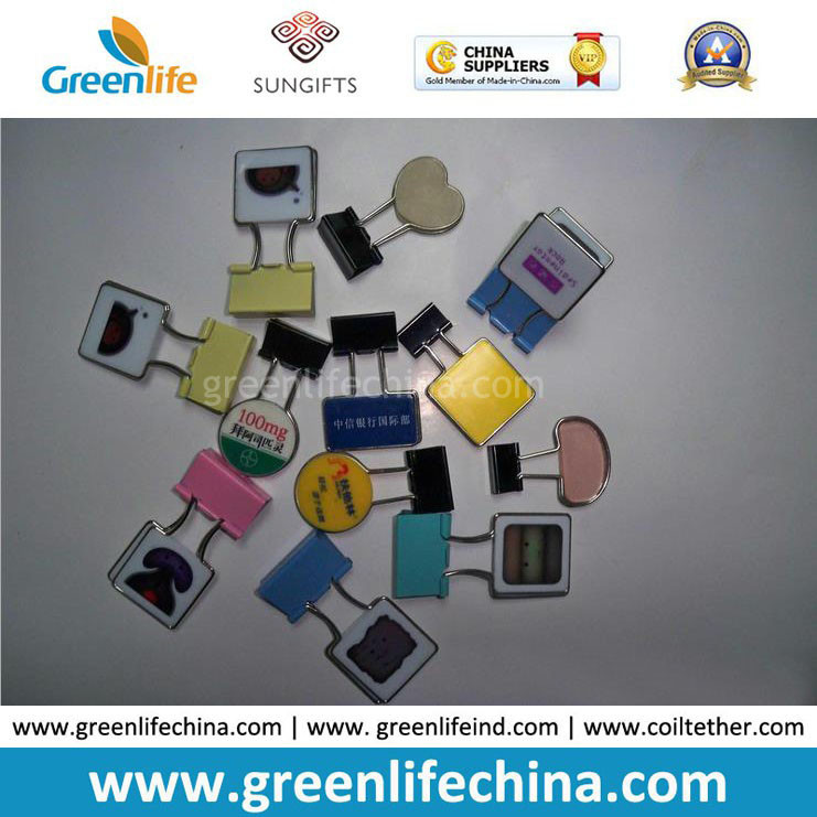 Buy cheap Plastic Binder Promotional Clip W/Customized Logo Good Office Supply product