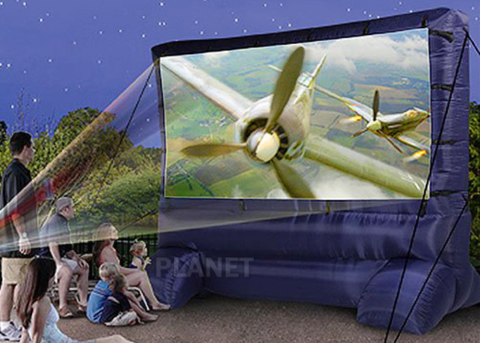 Buy cheap Lightweight Inflatable Outdoor Projector Screen Fabric Material Apply To Home from wholesalers