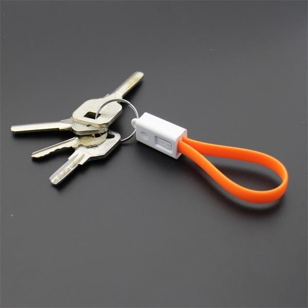 Buy cheap Key chain Micro USB Male to USB 2.0 Male Data Sync / Charging Cable 20cm from wholesalers