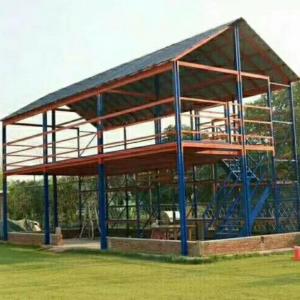 Buy cheap Outdoor Q235B Elevated Steel Platform 1.25 Tons Multi Tier Racking System product