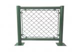 Buy cheap Green black 6 Ft Galvanized Chain Link Fence 2.0mm 2.5mm Cyclone Wire Fence from wholesalers
